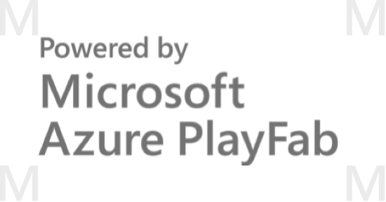 Powered by Microsoft Azure Playfab logo text specifications